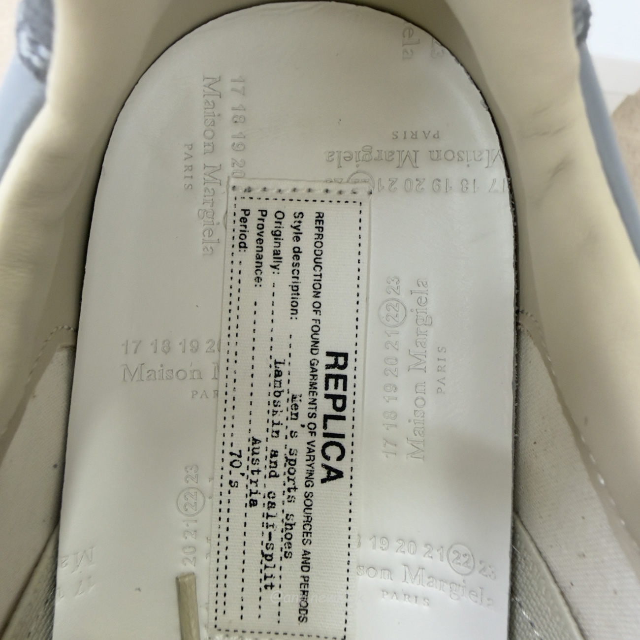 Maison Margiela Replica Ghost Grey Dark Brown S57ws0236 P1895 T8147 (17) - www.newkick.vip